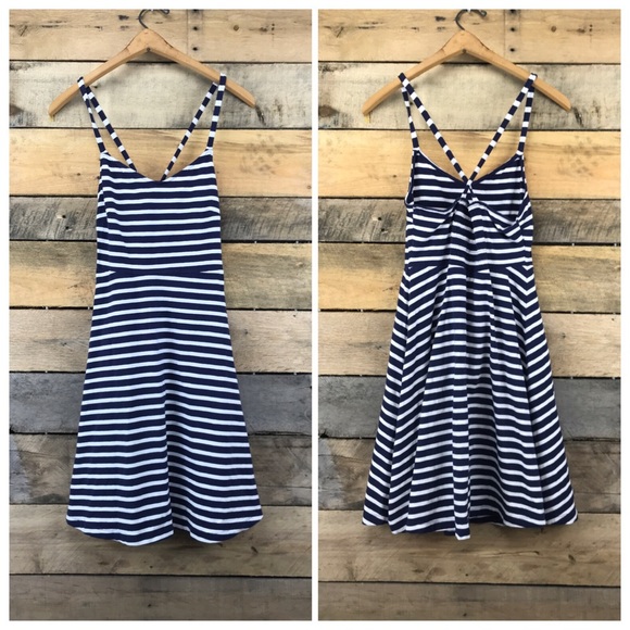 OLD NAVY NAUTICAL STRIPED DRESS - Picture 2 of 4